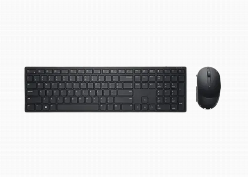 Set Tastatură + Mouse DELL KM5221W, Fără fir, Negru