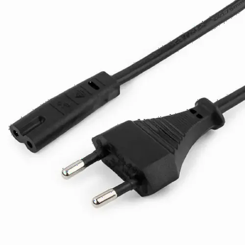 Шнур питания Cablexpert PC-184/2, 1.8 м, Чёрный