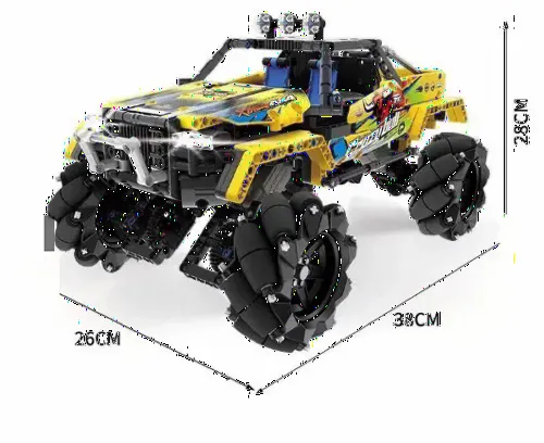Конструктор с радиоуправлением XTech Stunt Drift OFF-Road car