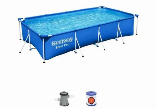 Каркасный бассейн Bestway Splash Frame Pool, 6478л, Синий, 56424