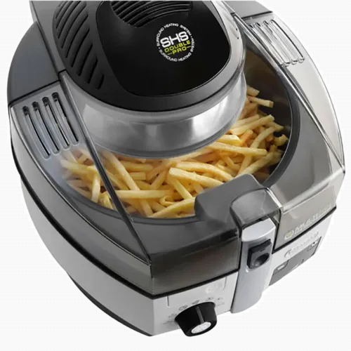 Friteuză cu aer cald De'Longhi FH1394, Argintiu | Alb