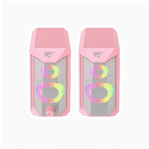Компьютерные колонки 2.0 Havit SK202, Розовый