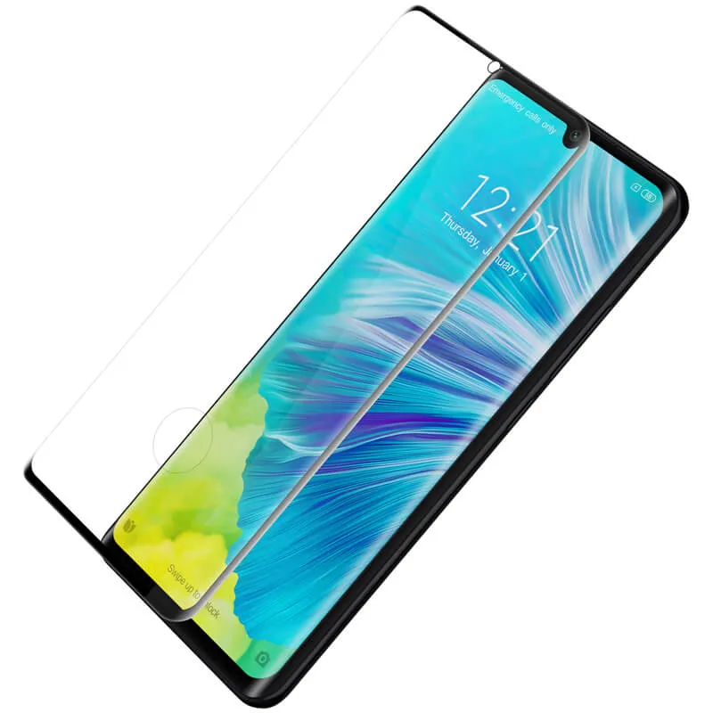 Защитное стекло Nillkin Mi Note 10/Pro/Lite 3D CP + Max - Tempered Glass, Чёрный