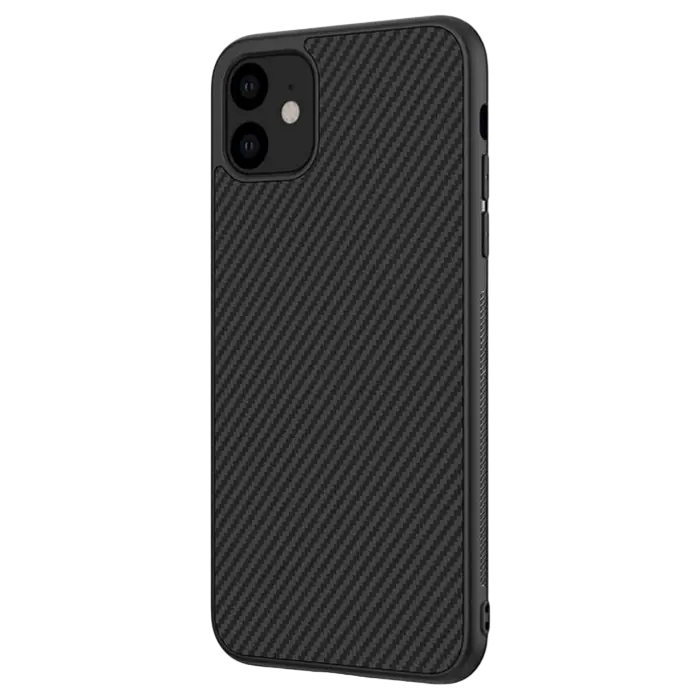 Husă Nillkin iPhone 11 Pro - Synthetic Fiber, Negru