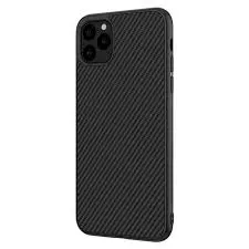 Husă Nillkin iPhone 11 Pro - Synthetic Fiber, Negru