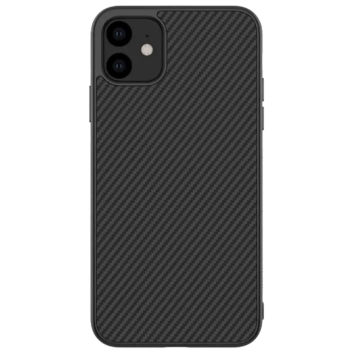 Husă Nillkin iPhone 11 Pro - Synthetic Fiber, Negru