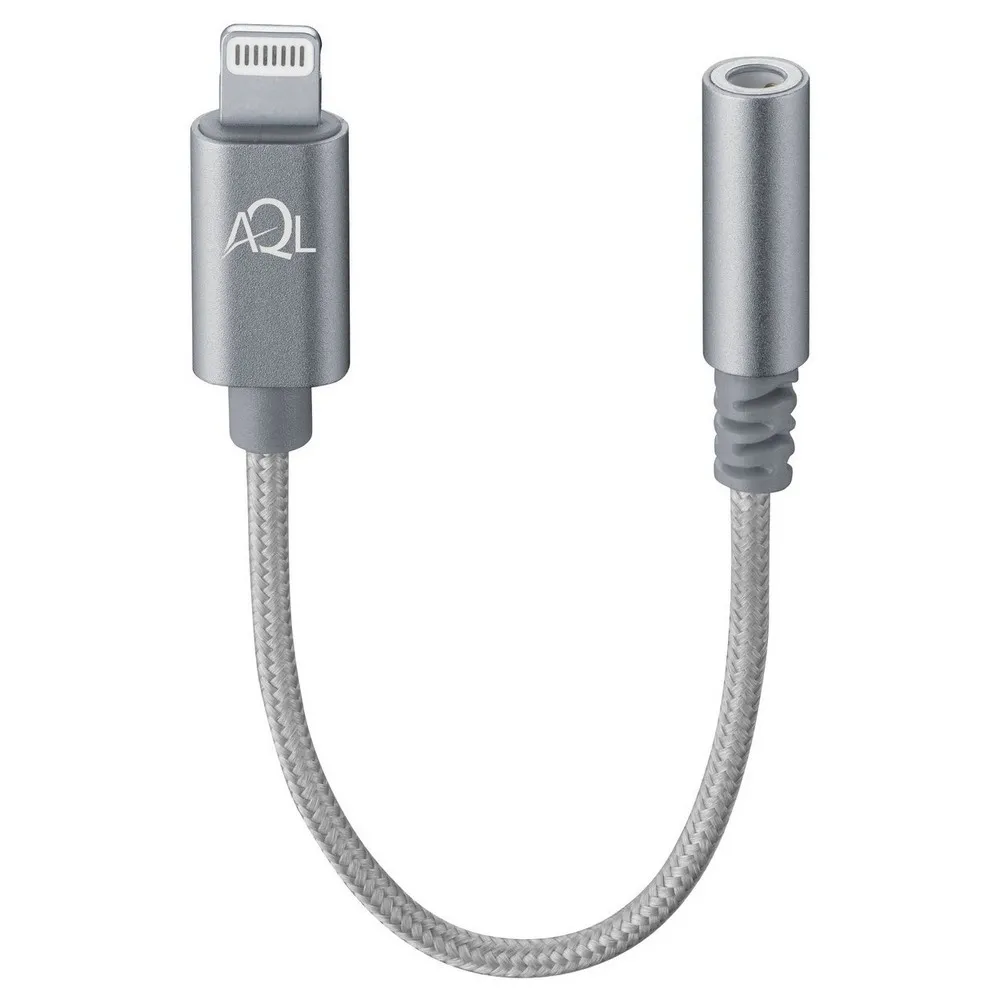 Adapter Lightning to 3.5mm Jack, Cellularline, Gray