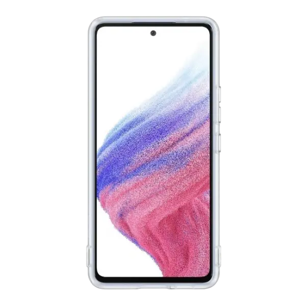 Original Sam. Soft Clear cover Galaxy A53, Transparent