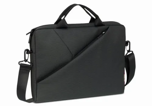 Geantă pentru Laptop RivaCase Tivoli, 15.6", Poliester, Gri