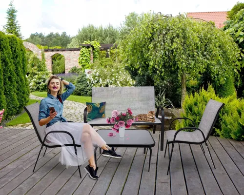 Set mobilier de gradina JUMI FIESTA