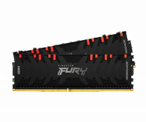 Memorie RAM Kingston FURY Renegade RGB, DDR4 SDRAM, 3200 MHz, 32GB, KF432C16RB1AK2/32