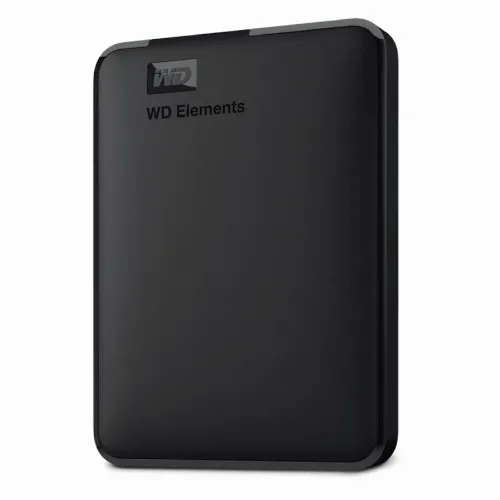 HDD portabil extern Western Digital WD Elements,  2 TB, Negru (WDBU6Y0020BBK-WESN)