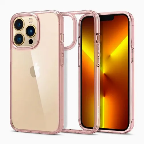 Чехол Spigen iPhone 13, Ultra Hybrid, Rose Crystal