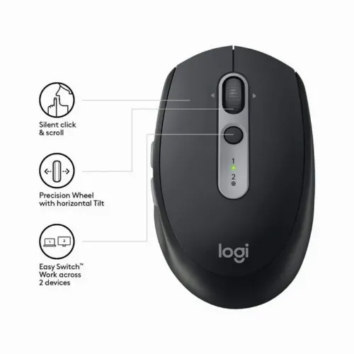 Mouse Wireless Logitech M590, Negru