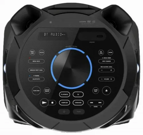 Boxă portabilă SONY MHC-V73D, Negru