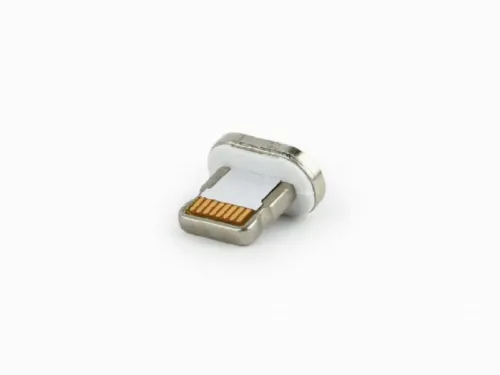 Adaptor pentru cablu USB Cablexpert CC-USB2-AMLM31-1M, /Lightning Alb