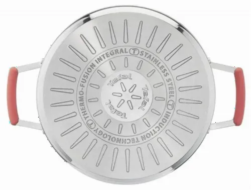 Set de vase Tefal Opti'Space, 5,2L, Oțel inoxidabil