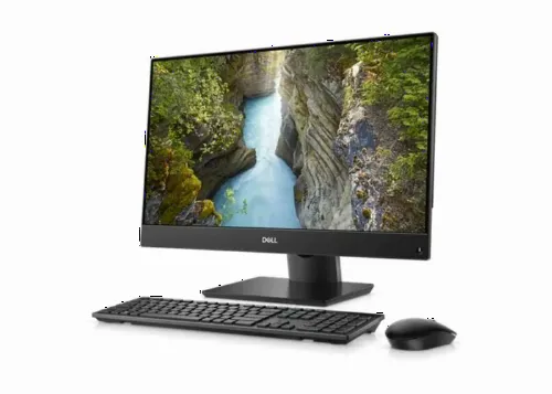 Computer All-in-One DELL OptiPlex 5480, 23,8", Intel Core i3-10100T, 8GB/256GB, Linux Ubuntu, Negru