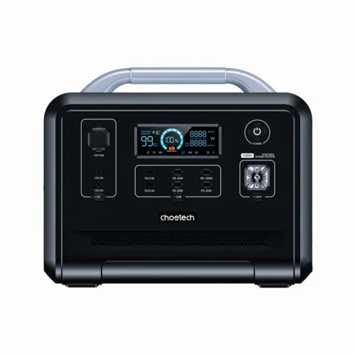 Зарядная станция Choetech BS005, 1200 Вт, Чёрный, Портавтная 