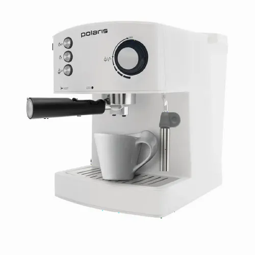Espressor manual Polaris PCM1527, 850 W, Alb