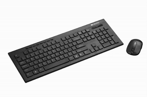 Set Tastatură + Mouse Canyon SET-W4, Fără fir, Negru
