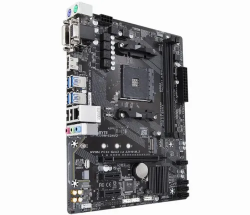 Placă de bază Gigabyte GA-A320M-S2H 1.1-3.0, AM4, AMD A320, Micro-ATX