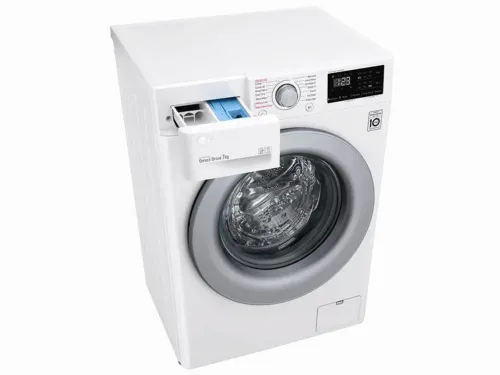 Mașină de spălat LG F2WV3S7S4E, 7kg, Alb