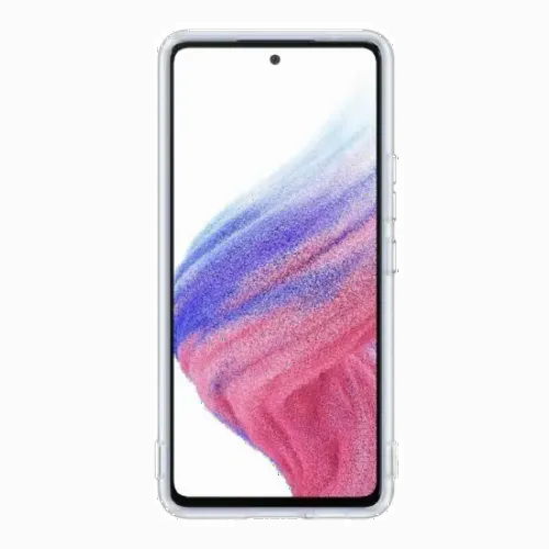 Original Sam. Soft Clear cover Galaxy A53, Transparent