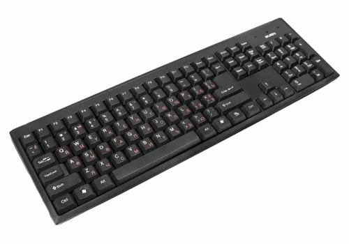 Tastatură SVEN Standard 303, Cu fir, Negru