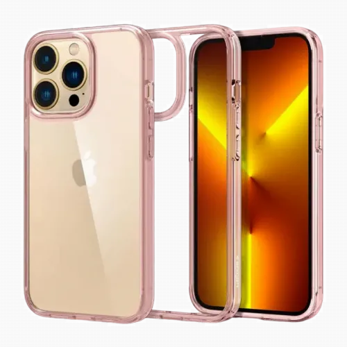 Чехол Spigen iPhone 13, Ultra Hybrid, Rose Crystal