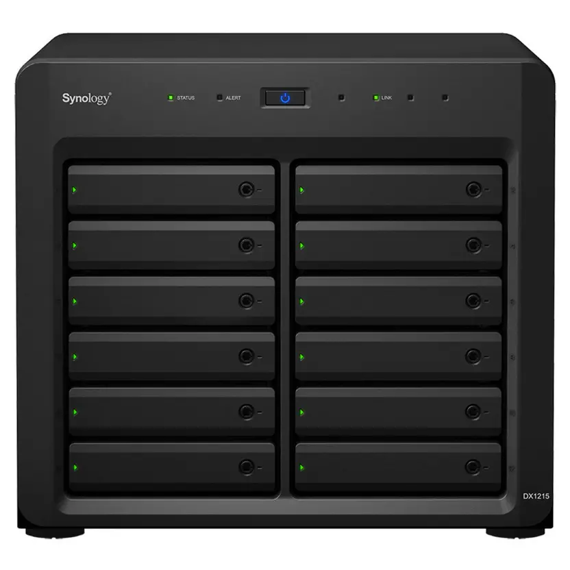 Модуль расширения NAS SYNOLOGY DX1215, Чёрный