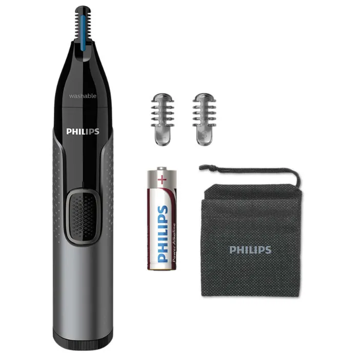 Trimmer pentru bărbați Philips Series 3000 NT3650/16, Negru | Gri