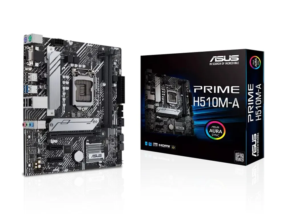 Placă de bază ASUS PRIME H510M-A, Intel H510, Micro-ATX