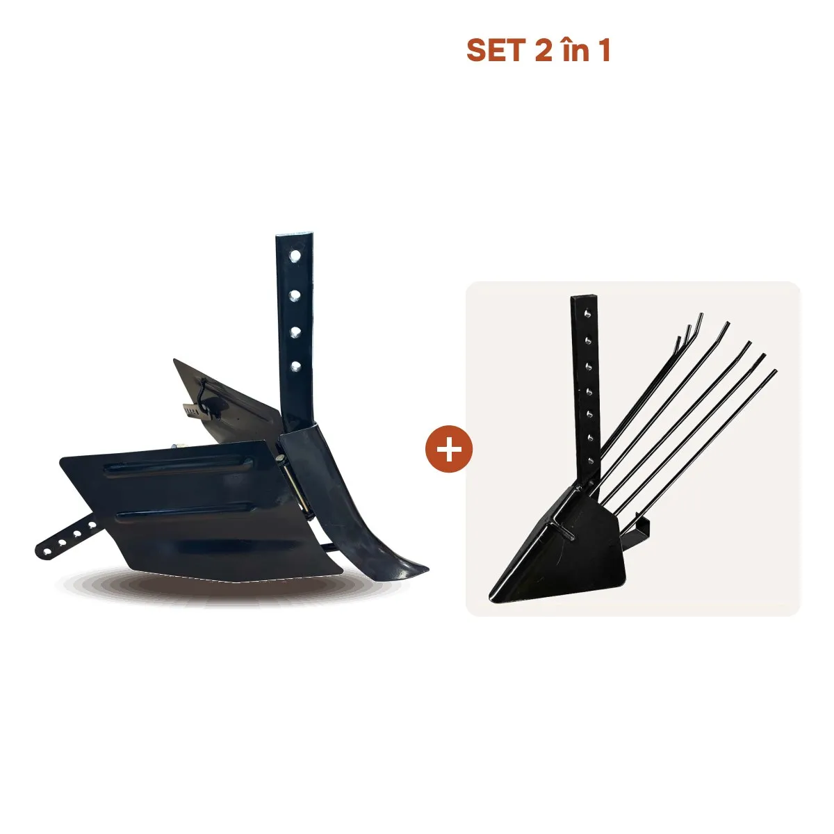 SET Plug reglabil + plug cartofi motocultor 