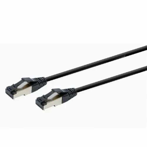 Patch cord Cablexpert PP8-LSZHCU-BK-0.25M, Cat8 S/FTP, 0,25m, Negru