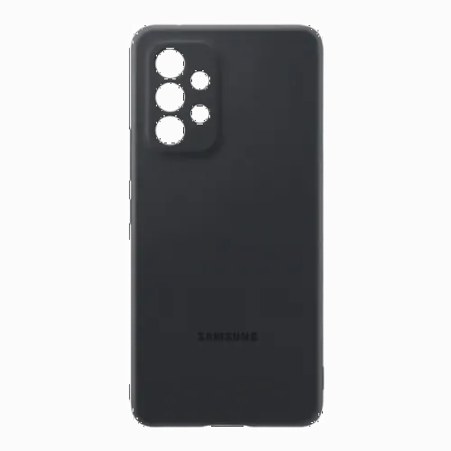Original Sam. silicone cover Galaxy A73, Black