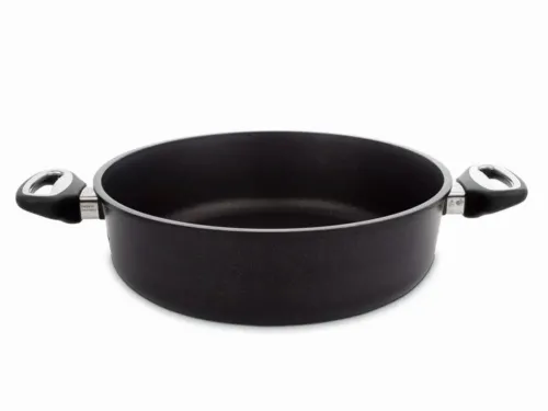 Сотейник AMT Gastroguss AMT-828-E-Z500-L, 4,3л, 28см, Чёрный
