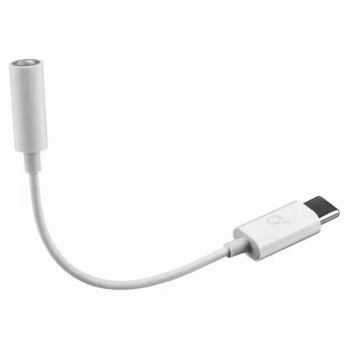 Adapter USB-C to 3.5mm Jack, Cellularline, White