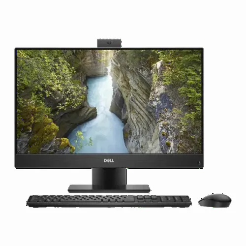 Computer All-in-One DELL OptiPlex 5480, 23,8", Intel Core i7-10700T, 16GB/256GB, Linux Ubuntu, Negru