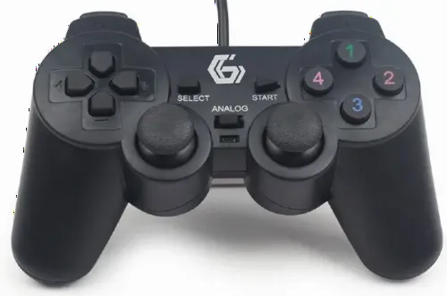 Gamepad Gembird JPD-UDV-01, Negru