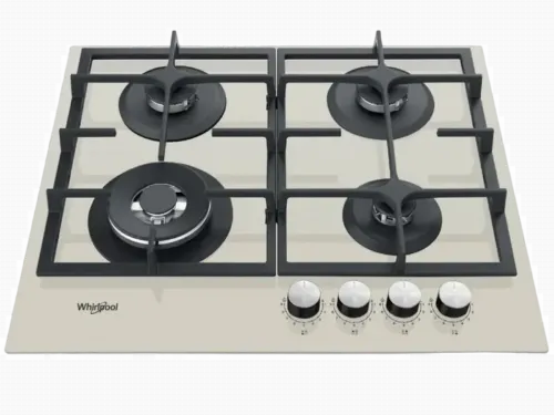 Plită pe gaz Whirlpool GOFL 629/S, Argintiu