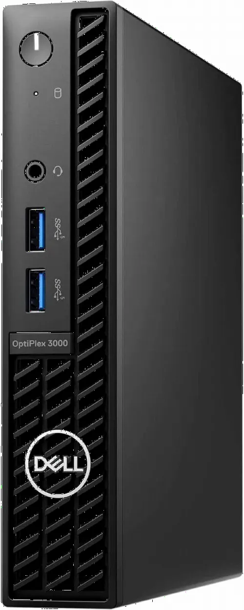 Mini PC DELL OptiPlex 3000, Tiny, Intel Core i3-12100T, 8GB/256GB, Intel UHD Graphics 630, Linux Ubuntu