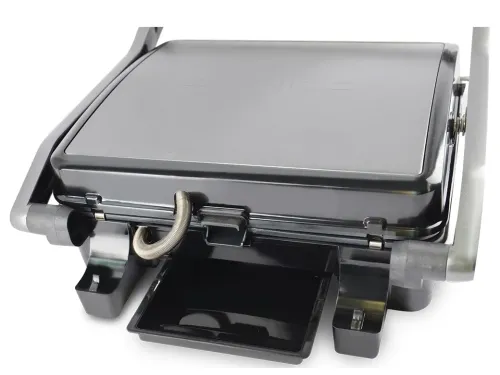 Grătar electric Polaris PGP0903, 2000W, Argintiu