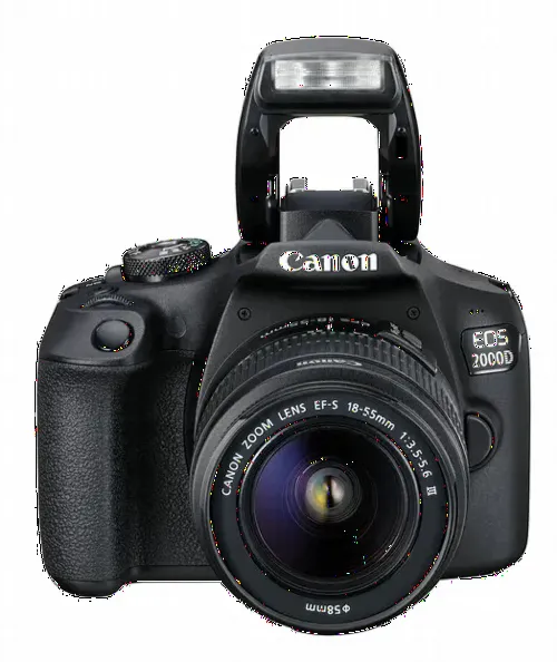 Aparat foto DSLR Canon EOS 2000D + EF-S 18-55 IS II, Negru