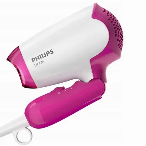Компактный фен Philips DryCare Essential BHD003/00, 1400 Вт, Белый | Розовый