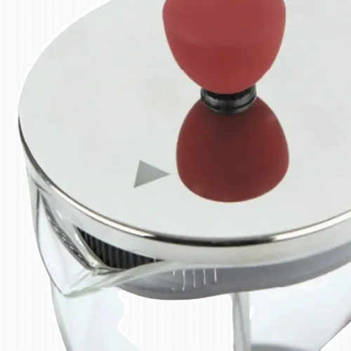 Cafetiera French Press Rondell RDS-935, 0,6L, Roșu