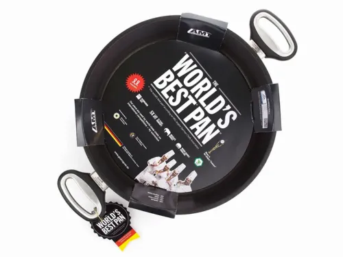 Сотейник AMT Gastroguss AMT-828-E-Z500-L, 4,3л, 28см, Чёрный