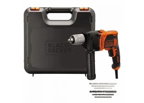 Ударная дрель Black+Decker BEH850K-QS