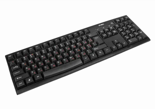 Tastatură SVEN Standard 304, Cu fir, Negru