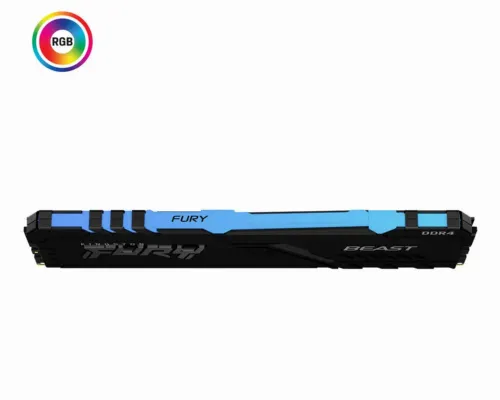 Memorie RAM Kingston FURY Beast RGB, DDR4 SDRAM, 3000 MHz, 8GB, KF430C15BBA/8